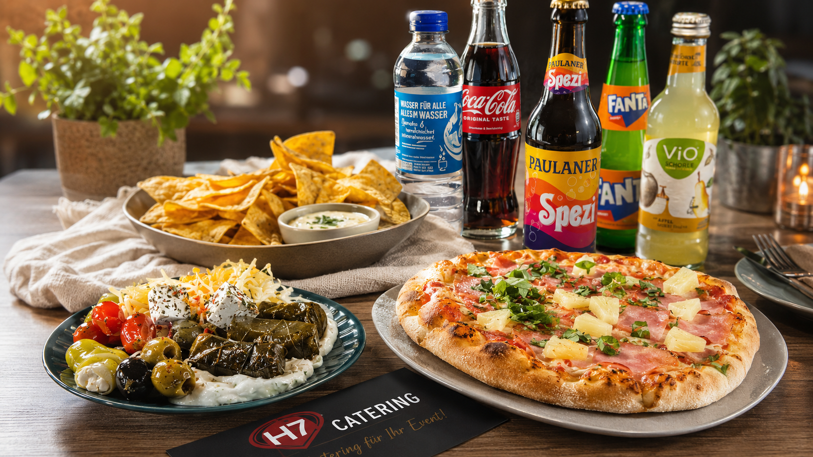 H7 Catering – Pinsa, Antipasti und Getränke für euer Event